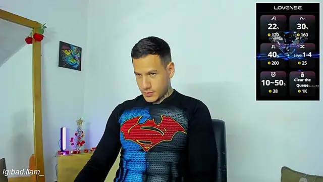 Snapshot of BadLiam_ chatting on December 2025 02:08:02 AM BadLiam online show from December 2025 02:08:02 AM