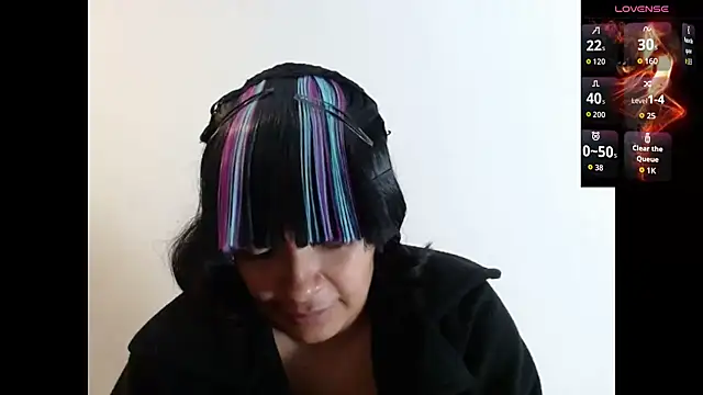 Acelinrose online show from October 2025 10:11:02 AM