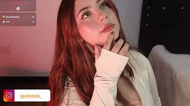 Snapshot of Quimexis chatting on December 2025 03:55:01 AM Quimexis online show from December 2025 03:55:01 AM