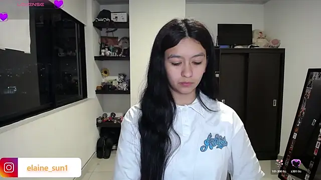 Snapshot of elaine_sun1 chatting on June 2026 02:27:02 AM elaine sun1 online show from June 2026 02:27:02 AM