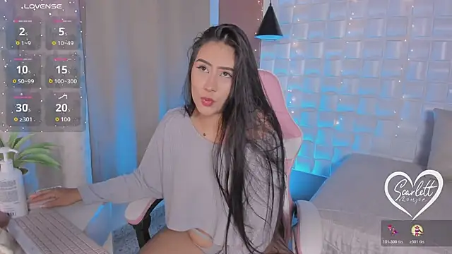 Scarlett Kiiss online show from March 2026 12:01:01 PM