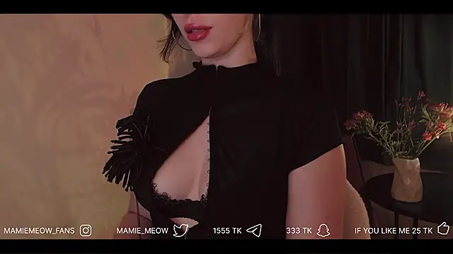Snapshot of Mamiemeow chatting on April 2026 03:31:02 PM Mamiemeow online show from April 2026 03:31:02 PM