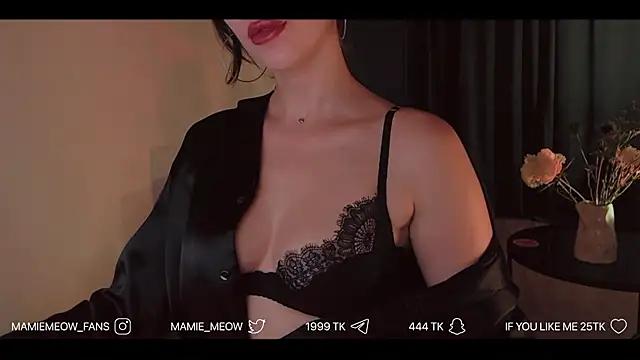 Snapshot of Mamiemeow chatting on June 2026 02:01:02 PM Mamiemeow online show from June 2026 02:01:02 PM