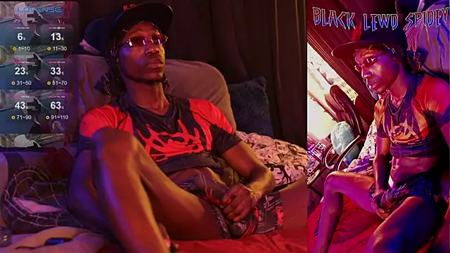 BlackLewdSpidey online show from January 2025 06:15:02 AM