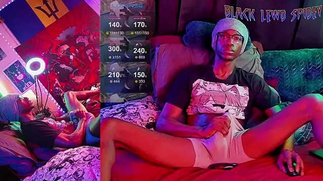 BlackLewdSpidey online show from February 2025 05:26:02 PM