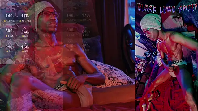 BlackLewdSpidey online show from February 2025 11:32:01 PM