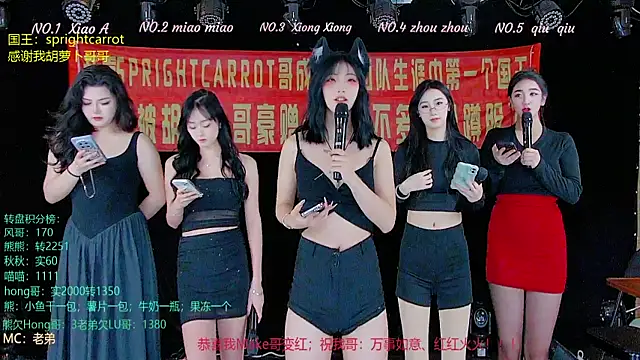 Snapshot of YB-001 chatting on November 2025 02:12:01 AM YB-001 online show from November 2025 02:12:01 AM