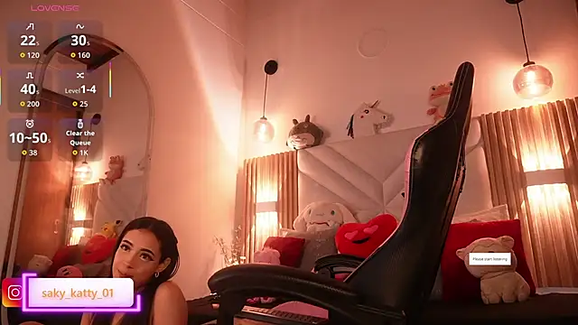 Kat Saky online show from February 2026 11:50:02 PM