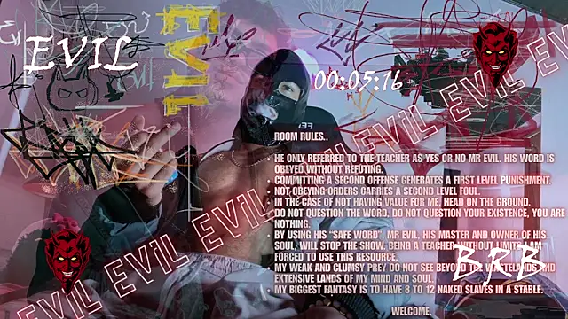 Snapshot of 3v1l chatting on November 2025 10:41:02 PM 3v1l online show from November 2025 10:41:02 PM