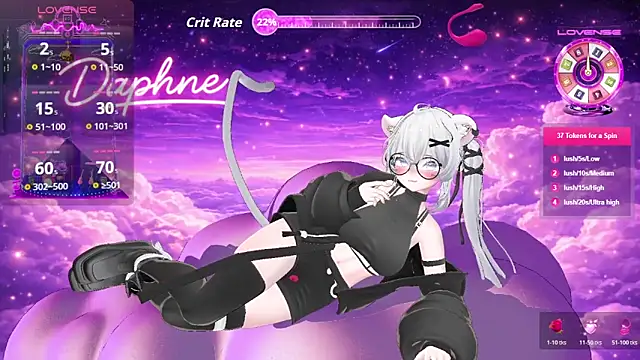 Muse Daphne online show from February 2026 08:31:02 PM