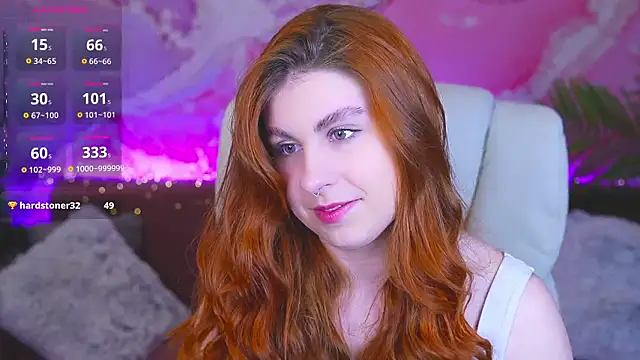 GingerPinky online show from January 2026 07:23:02 AM