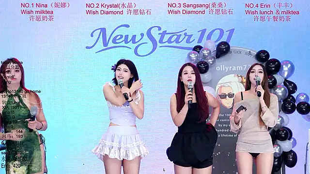 NewStar101 online show from April 2026 11:50:01 PM