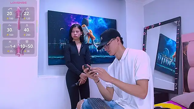 Snapshot of Sophi_and_Jack chatting on March 2026 07:42:02 PM Sophi and Jack online show from March 2026 07:42:02 PM