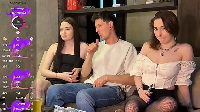 Snapshot of Three_Some_Dream chatting on April 2026 05:35:01 PM Three Some Dream online show from April 2026 05:35:01 PM