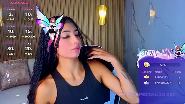 Perla Moon Tx online show from March 2026 12:54:01 PM