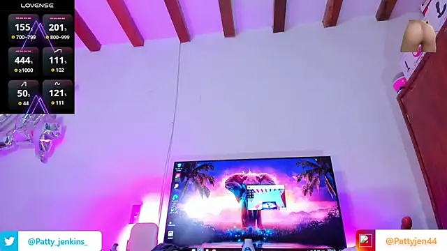 Snapshot of pattyjenkinss chatting on March 2026 10:39:01 PM pattyjenkinss online show from March 2026 10:39:01 PM