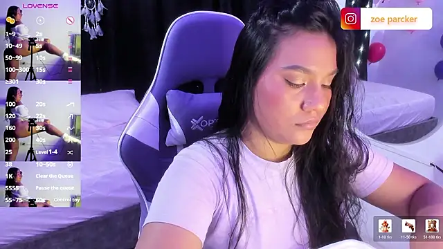 ZoeParcker online show from March 2026 07:21:02 PM