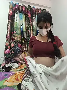 Snapshot of Sikha_Abhi chatting on June 2026 05:41:01 PM Sikha Abhi online show from June 2026 05:41:01 PM