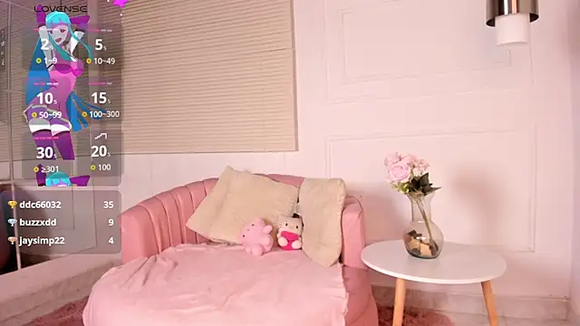 Snapshot of HannaMin chatting on March 2026 07:24:02 PM HannaMin online show from March 2026 07:24:02 PM