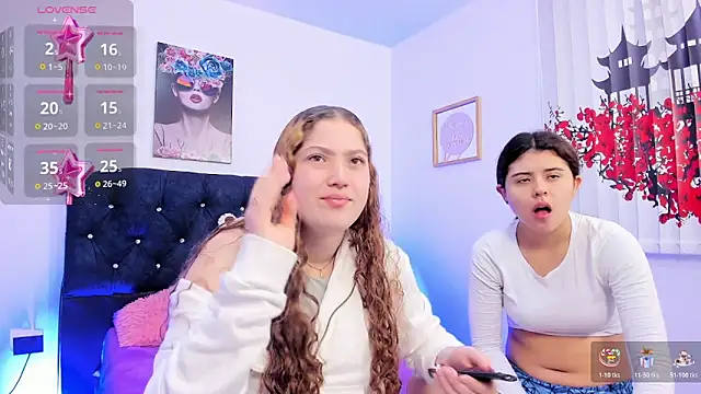 Snapshot of valeria_and_zoe chatting on March 2026 01:28:01 PM valeria and zoe online show from March 2026 01:28:01 PM