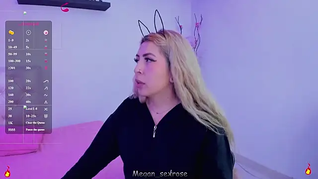 Megan sexrosse online show from May 2026 02:40:01 AM