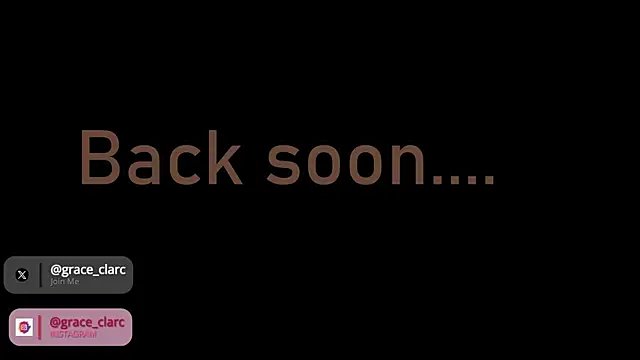 grace clarc online show from May 2026 07:33:01 PM