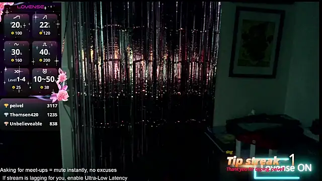 CutieTracer online show from May 2026 11:43:02 PM