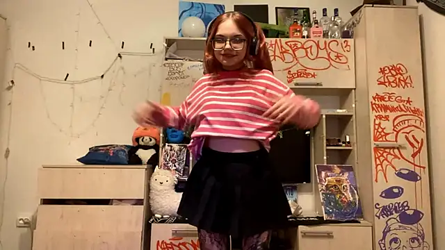 Snapshot of RedHeadCat chatting on April 2026 10:12:02 PM RedHeadCat online show from April 2026 10:12:02 PM