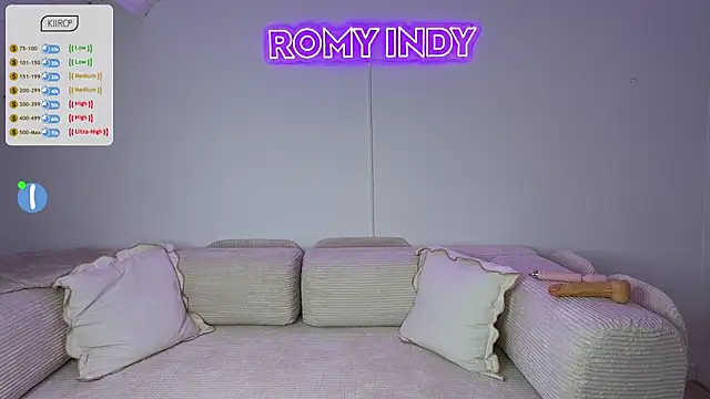 princessromyindy online show from June 2026 07:38:02 PM