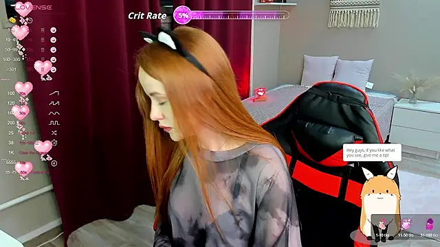 RoseMillton online show from April 2026 01:41:02 AM