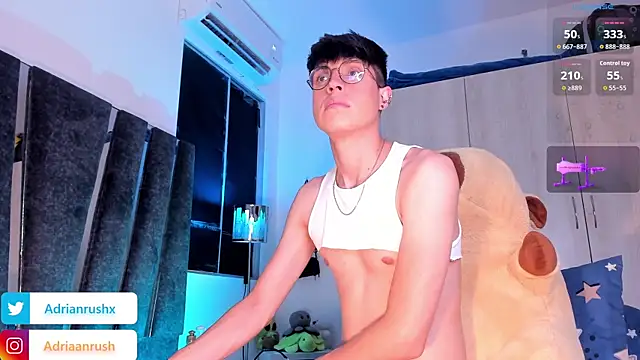 AdrianRushx online show from July 2026 03:09:02 AM
