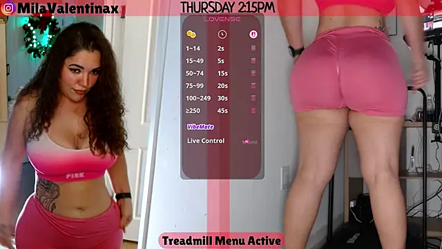 MilaValentina online show from November 2025 07:13:01 PM