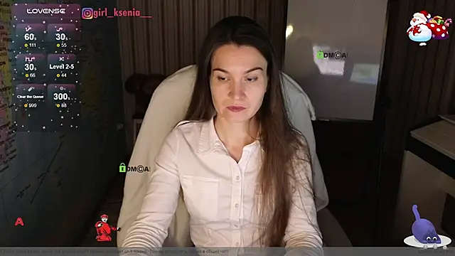 Snapshot of Girl_Ksenia chatting on January 2025 07:11:01 PM Girl Ksenia online show from January 2025 07:11:01 PM