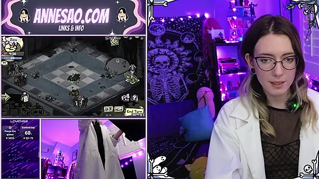 Snapshot of AnneSao chatting on February 2026 12:18:01 AM AnneSao online show from February 2026 12:18:01 AM