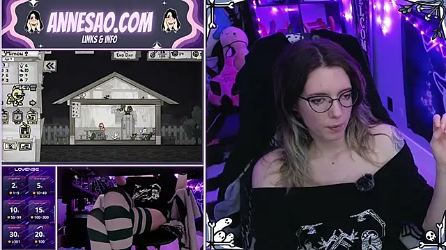 Snapshot of AnneSao chatting on February 2026 12:07:02 AM AnneSao online show from February 2026 12:07:02 AM