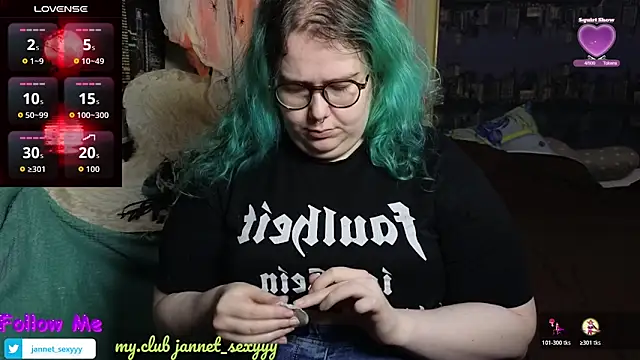 JannetPie online show from October 2025 02:17:02 AM