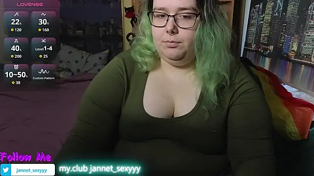 Snapshot of JannetPie chatting on March 2026 01:59:02 PM JannetPie online show from March 2026 01:59:02 PM