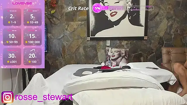 Rosse Stewart  online show from March 2026 04:35:01 PM