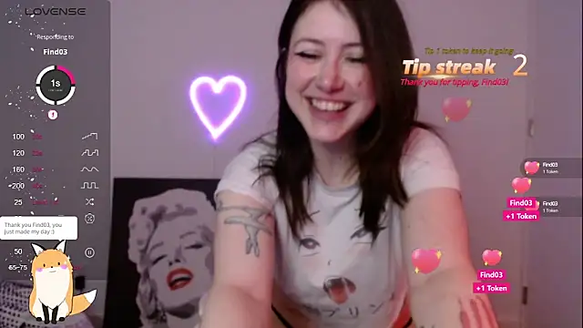 Snapshot of PlayfulApril chatting on February 2025 02:06:01 AM PlayfulApril online show from February 2025 02:06:01 AM