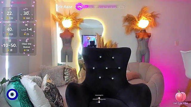 Angel Peach online show from May 2026 01:40:01 PM