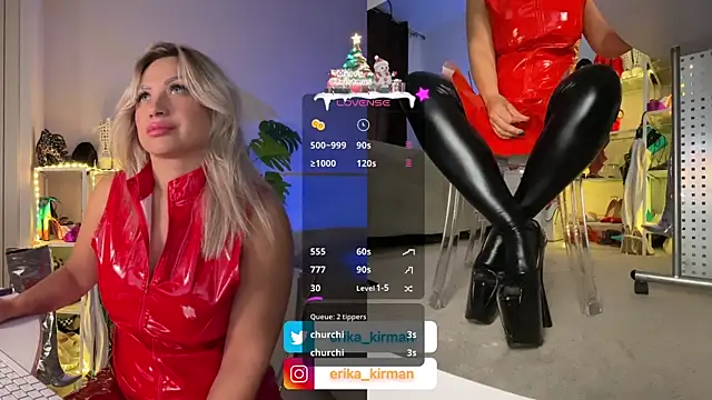 Snapshot of Erika_Kirman chatting on December 2024 03:59:02 PM Erika Kirman online show from December 2024 03:59:02 PM