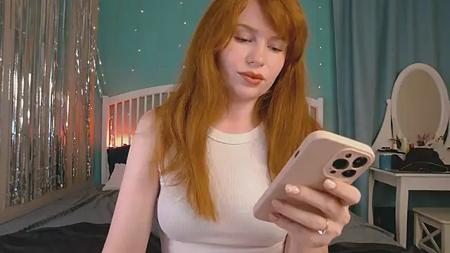 Snapshot of GingerArin chatting on June 2026 03:37:02 PM GingerArin online show from June 2026 03:37:02 PM