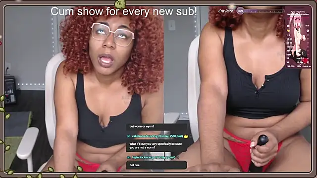 Snapshot of Cheybaaee chatting on February 2025 06:45:01 PM Cheybaaee online show from February 2025 06:45:01 PM