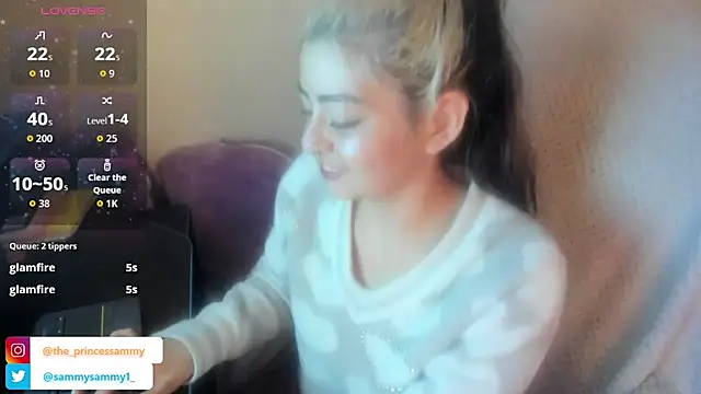Sammysammy  online show from June 2026 09:14:01 AM