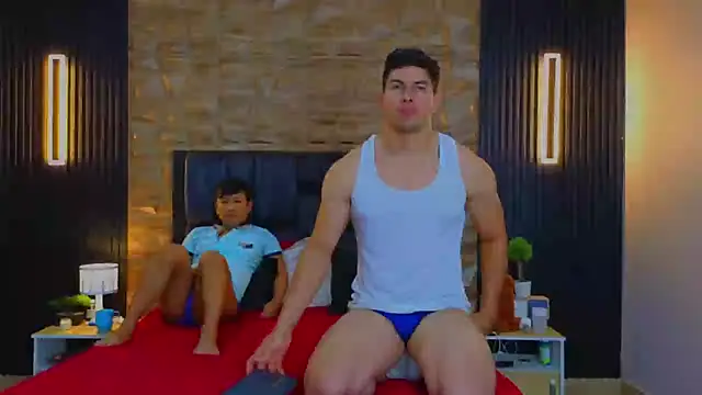 Snapshot of FelipeAndMarcello3 chatting on March 2025 02:57:01 PM FelipeAndMarcello3 online show from March 2025 02:57:01 PM