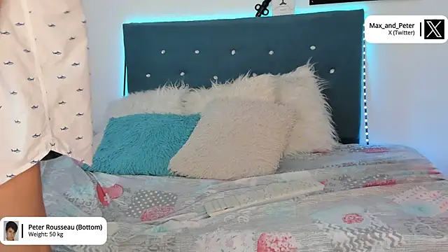 Snapshot of Max_and_Peter chatting on January 2025 07:04:01 PM Max and Peter online show from January 2025 07:04:01 PM