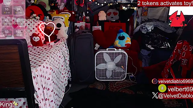 VelvetDiablo online show from February 2026 01:21:02 AM