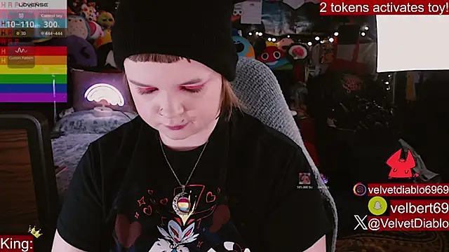 VelvetDiablo online show from June 2026 12:44:01 AM