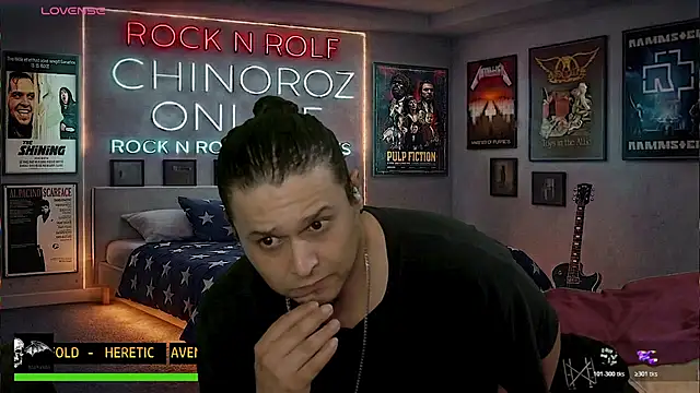 chino roz online show from April 2026 07:55:01 PM