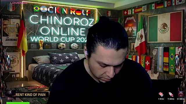 chino roz online show from June 2026 01:11:02 AM